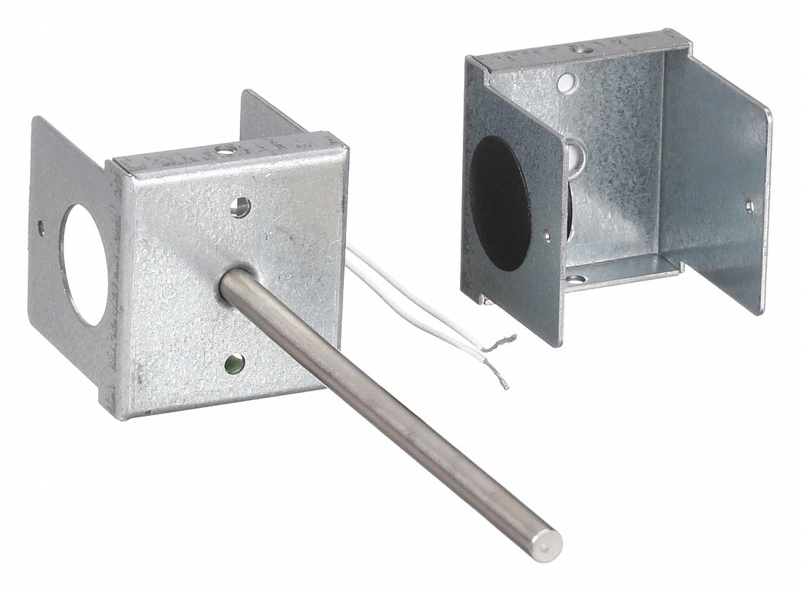 JOHNSON CONTROLS, Nickel 1k ohm, Well, Metal, 8 in, Any BAS/DDC System