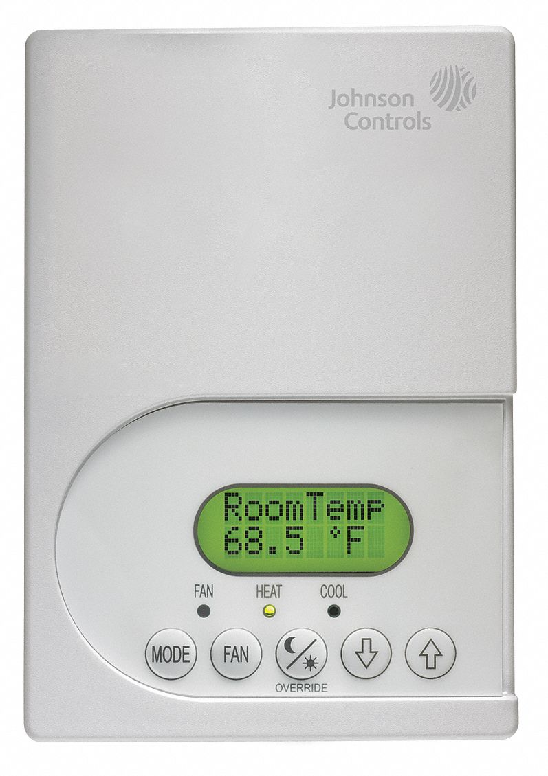 JOHNSON CONTROLS THERMOSTAT CONTROLLER 1 A 24V AC Building