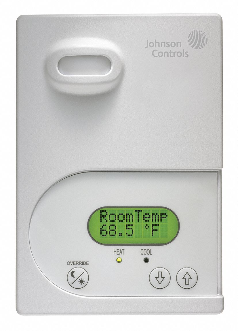 JOHNSON CONTROLS Thermostat Controller, 24 Voltage, Screw Terminals
