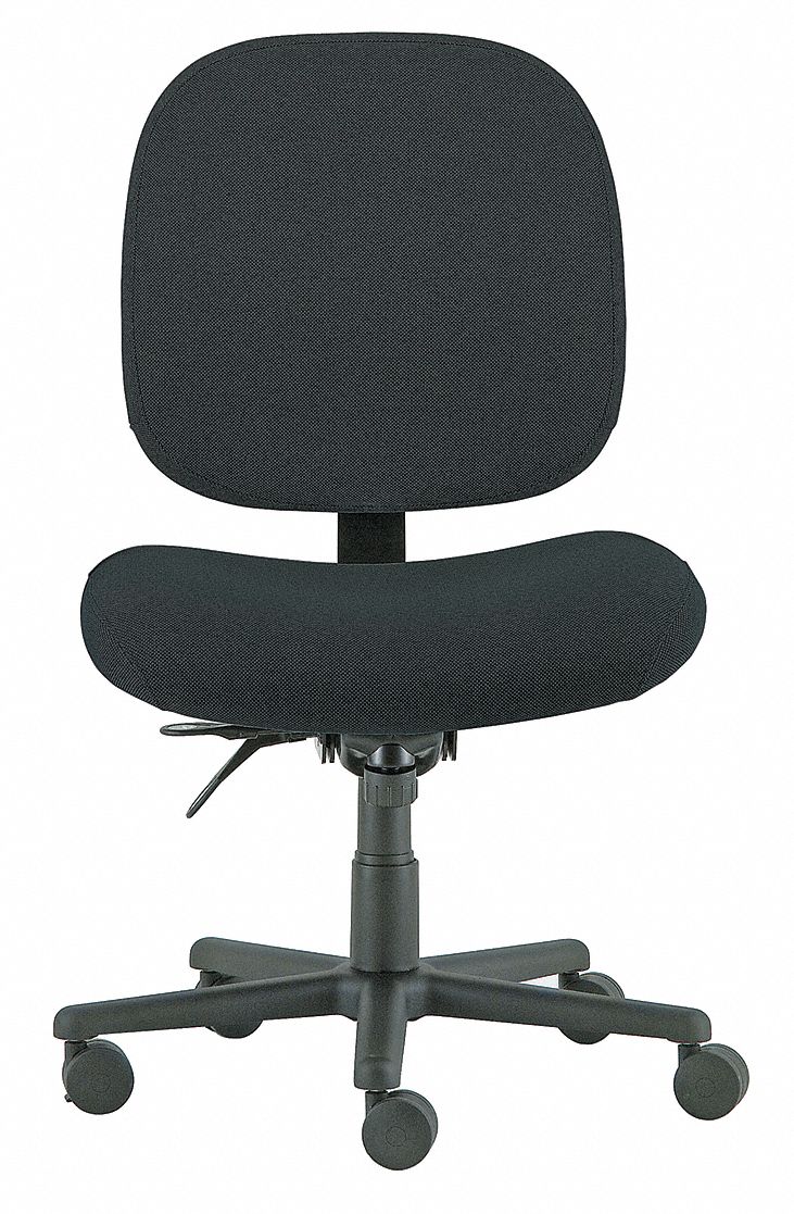 36P746 - Big/Tall Chair Fabric Blk 19-22 Seat Ht