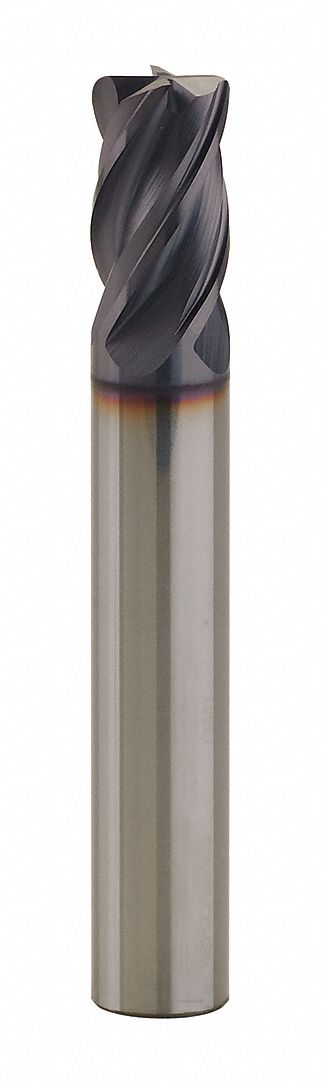 CR End Mill, 0.020" CR, 3/8" Dia, 7/8" Cut