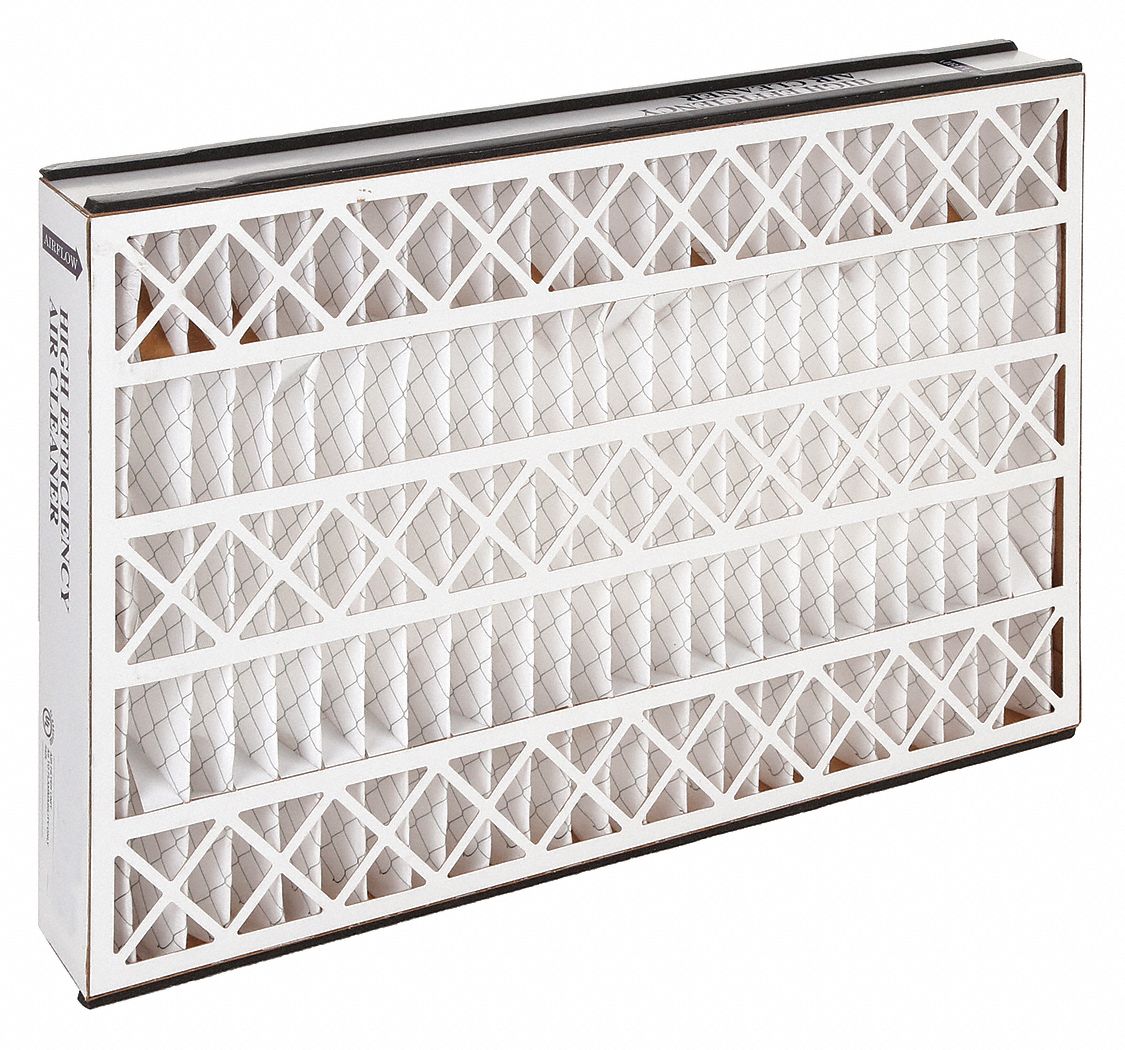 AIR HANDLER, Pleated, MERV 8, Furnace Air Cleaner Filter 36PR96