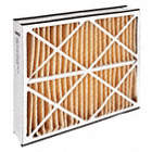 FURNACE AIR CLEANER FILTER, 25X20X5 IN, MERV 11, 60 TO 65% EFFICIENCY, POLYESTER BLEND