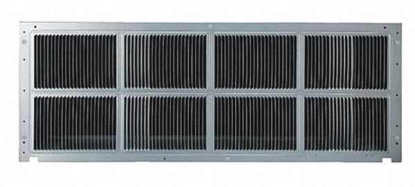 Std Outdoor Grille Metal Gray 16-1/2 H