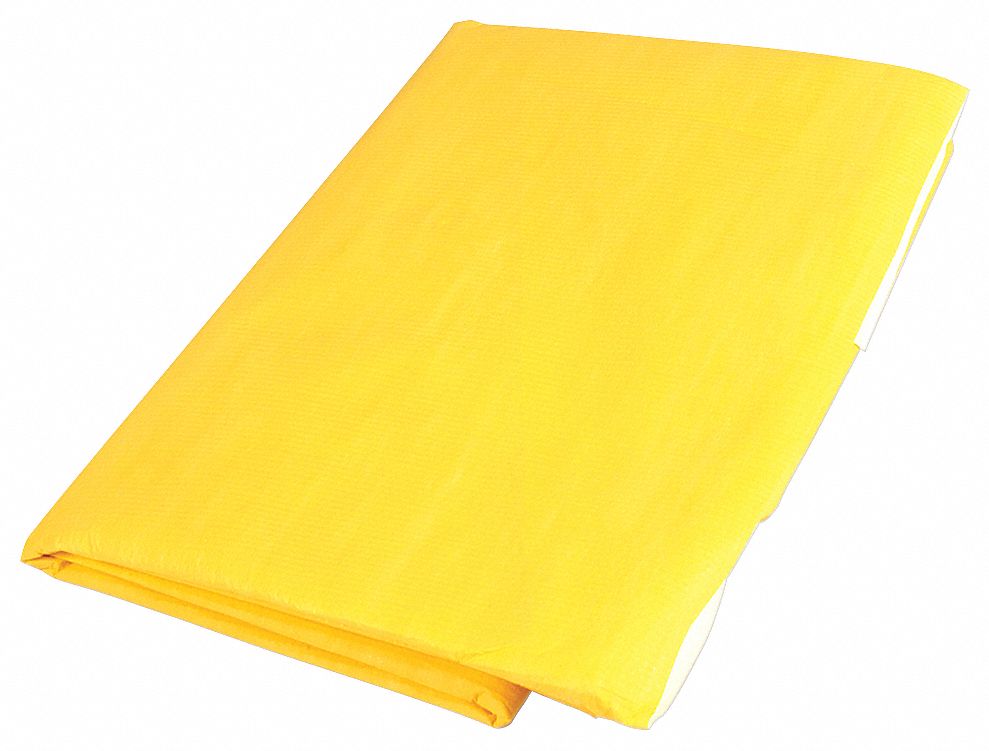 DYNAREX, Yellow, Synthetic Fiber, Emergency Economy Blanket 36PV17