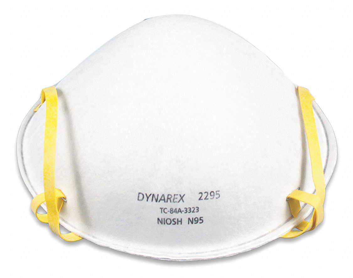 Single, Adj, Metal Nose Clip, Disposable Respirator - 36PV83|2295 ...