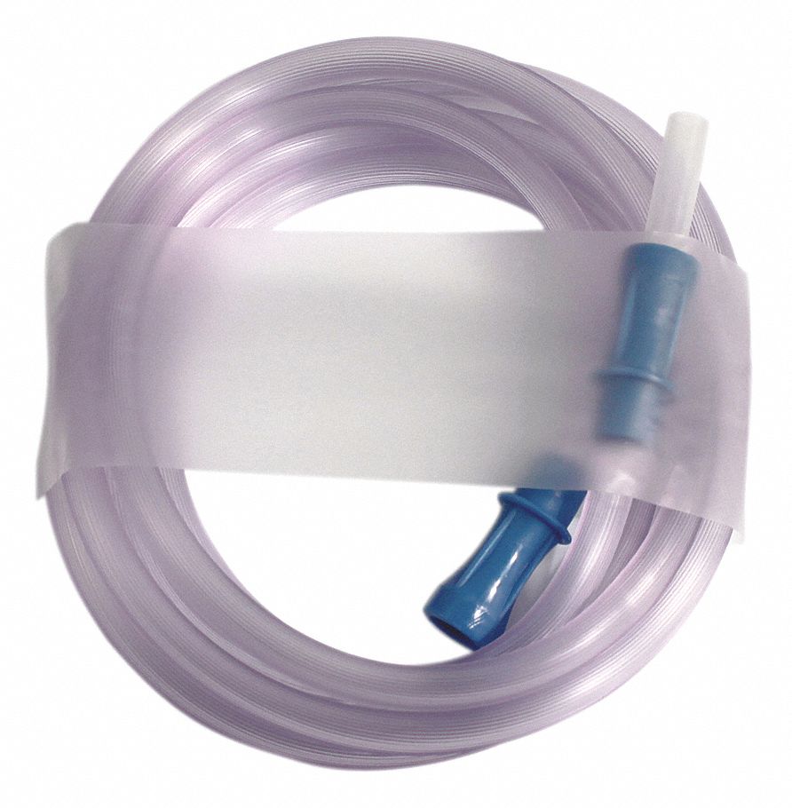 DYNAREX 6 ft PVC Suction Tubing with 3/16 in Inside Dia., Clear; PK50