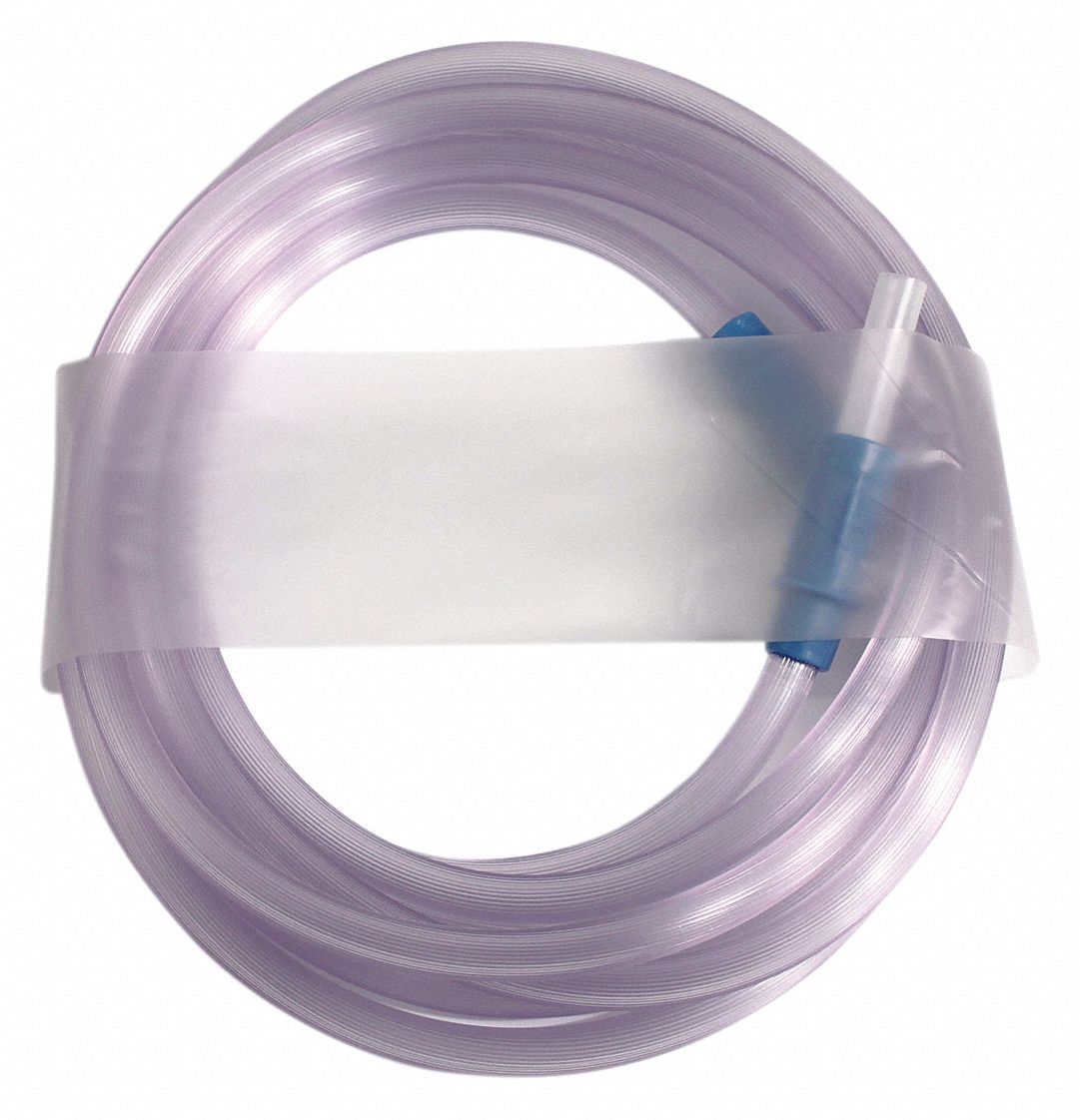 DYNAREX 10 ft PVC Suction Tubing with 3/16 in Inside Dia., Clear; PK50