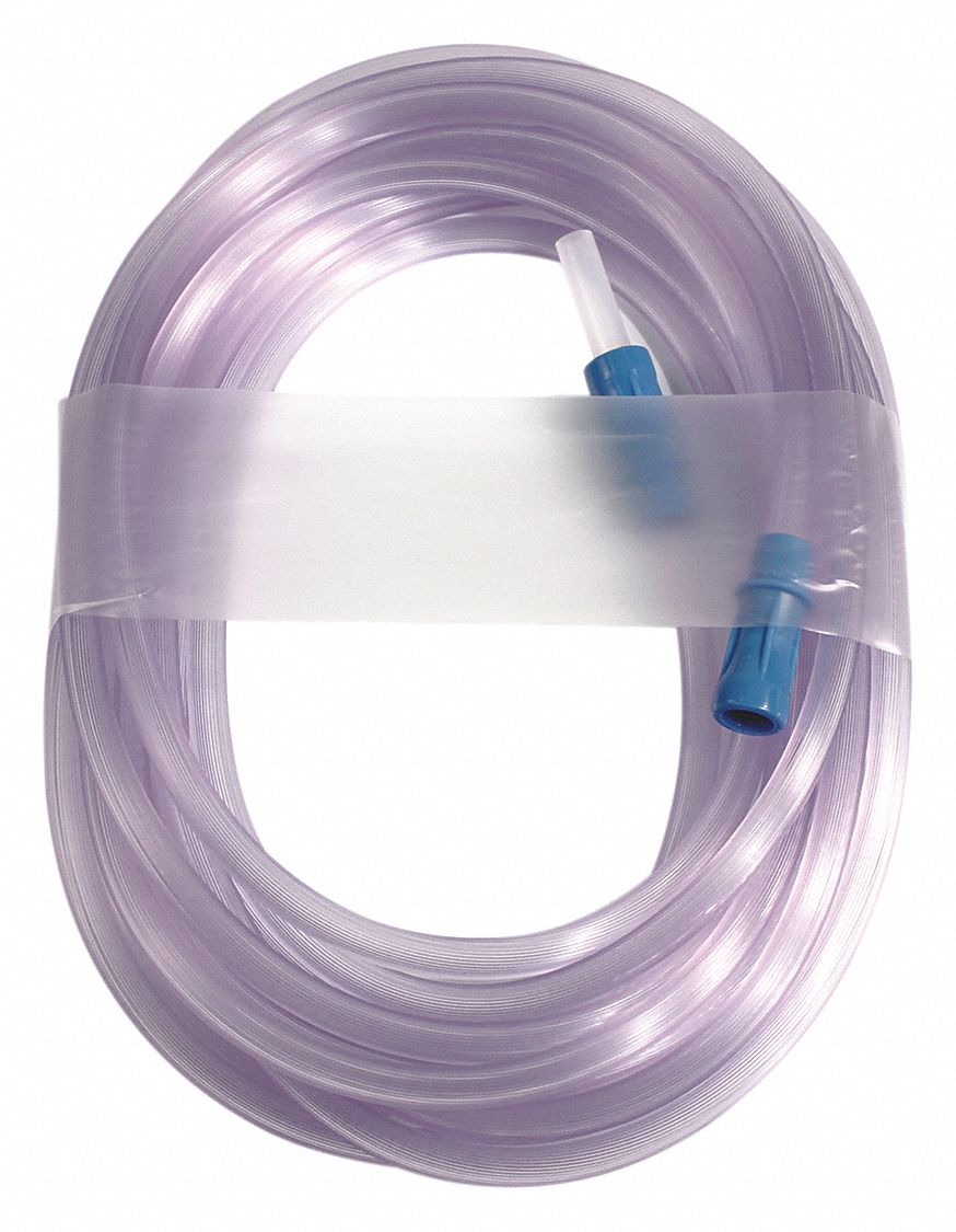 DYNAREX 20 ft PVC Suction Tubing with 1/4 in Inside Dia., Clear; PK20