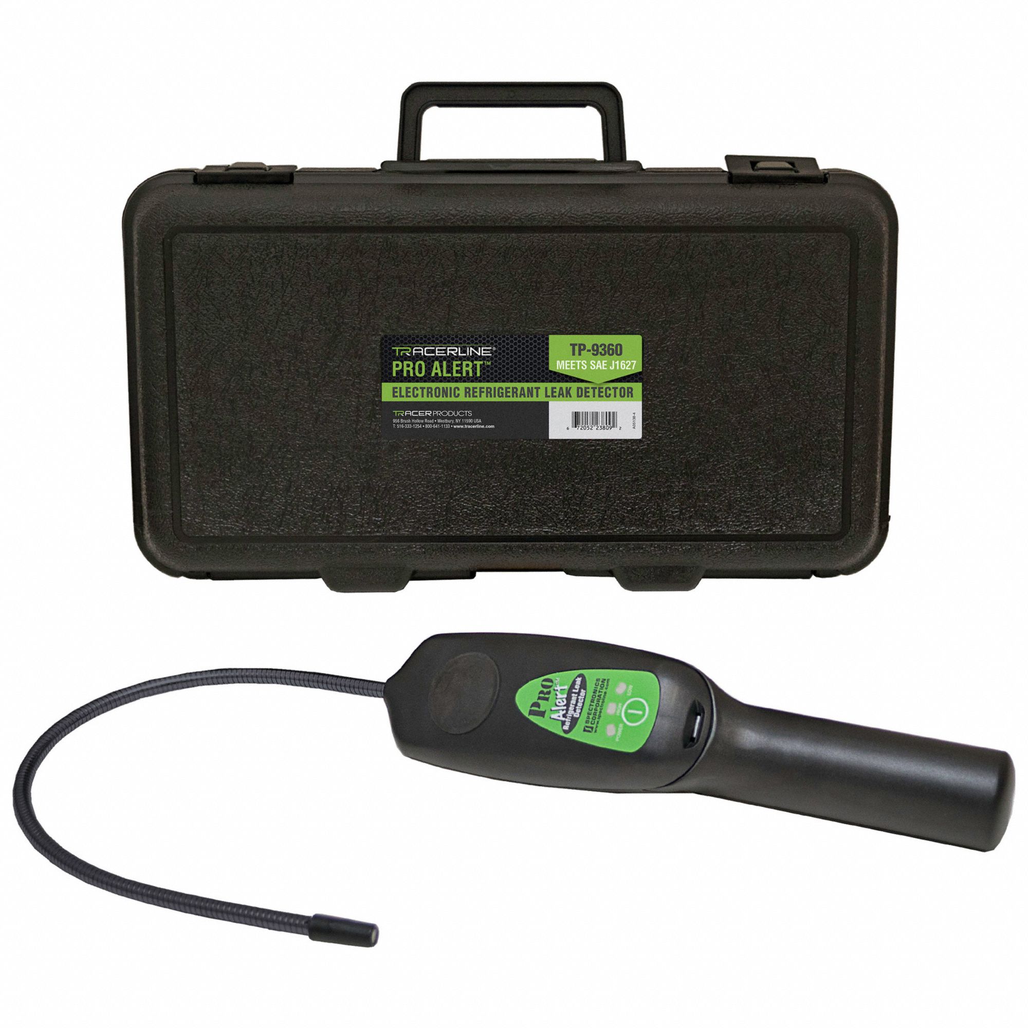 TRACERLINE, Electronic Refrigerant Leak Detector, Plastic, Automotive