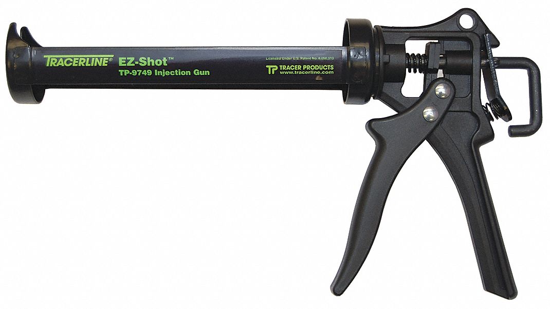 TRACERLINE, Caulking GunStyle Dye Injector Assembly, Steel, Automotive
