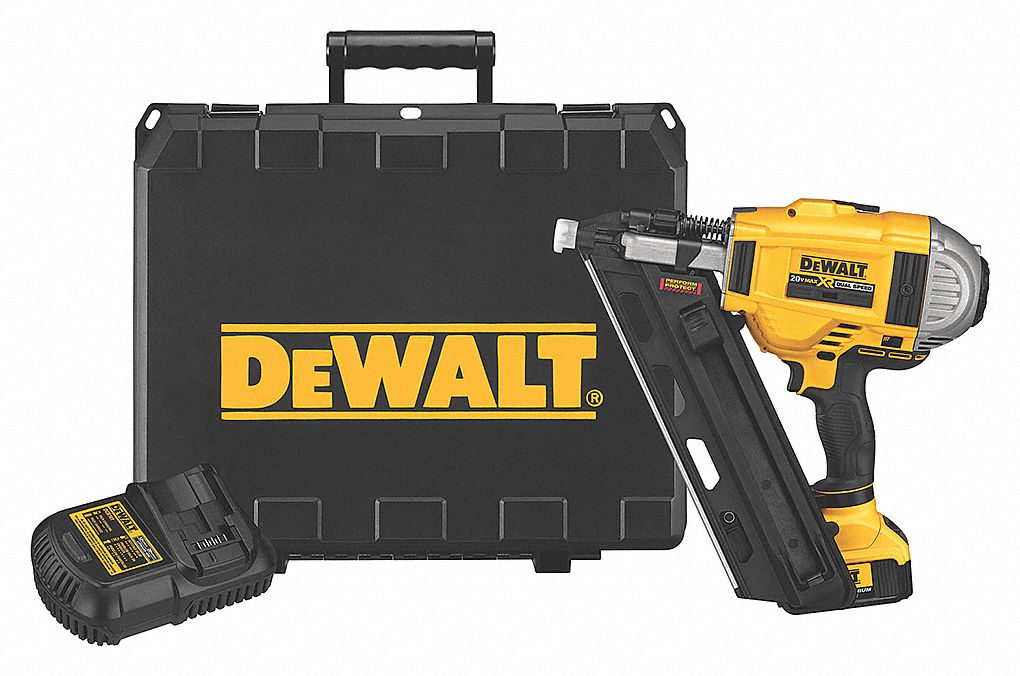 Dewalt cordless deals framing gun