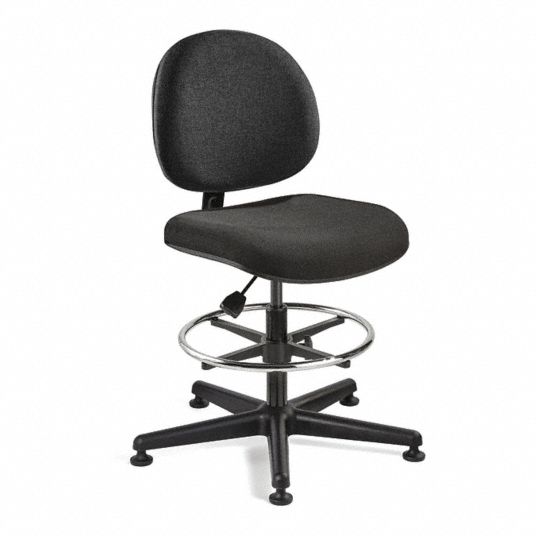 The range black online chair