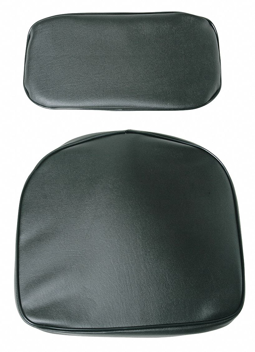 36R607 - Vinyl Seat and Back Cushions Black PR