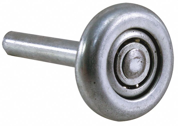 Garage Door Roller: Steel, 2 in For Track Size - Max