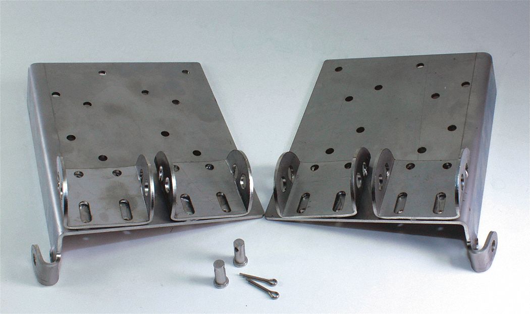 Bracket: Bottom, 3 in For Track Size - Max, Garage Doors