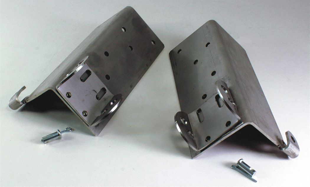 Bracket: Bottom, 3 in For Track Size - Max, Garage Doors