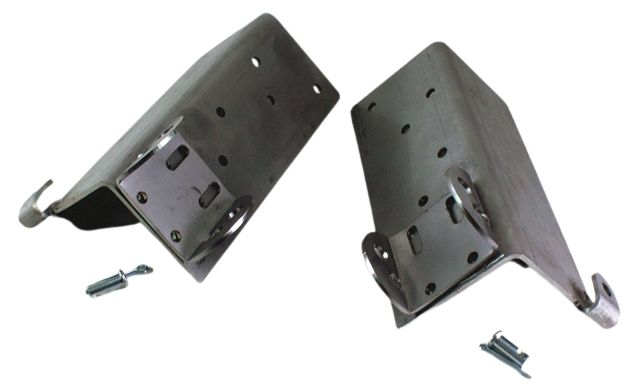 Bracket: Bottom, 3 in For Track Size - Max, Garage Doors, Cotter Pin