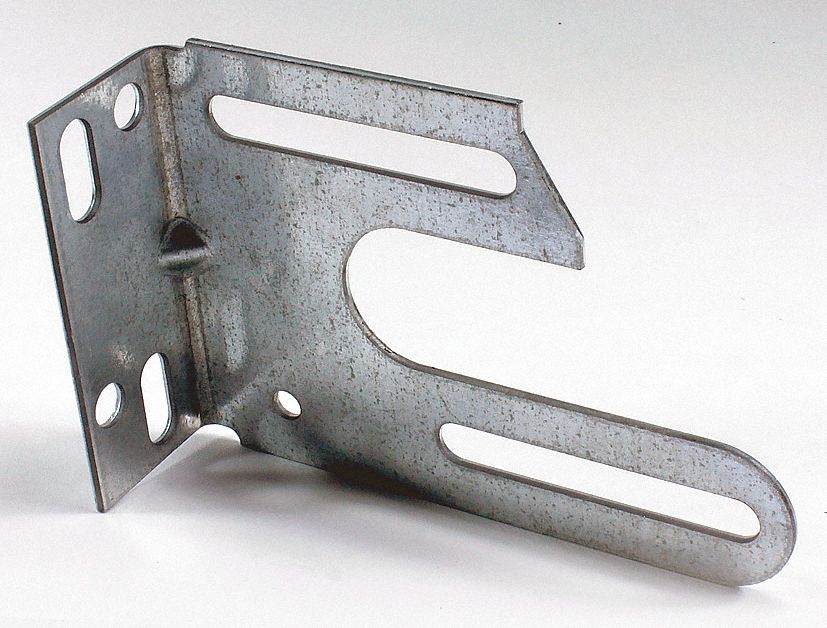 Bearing Center Plate, Adjustable from 2-5/8" to 4-3/8", Bearing Plate Galvanized