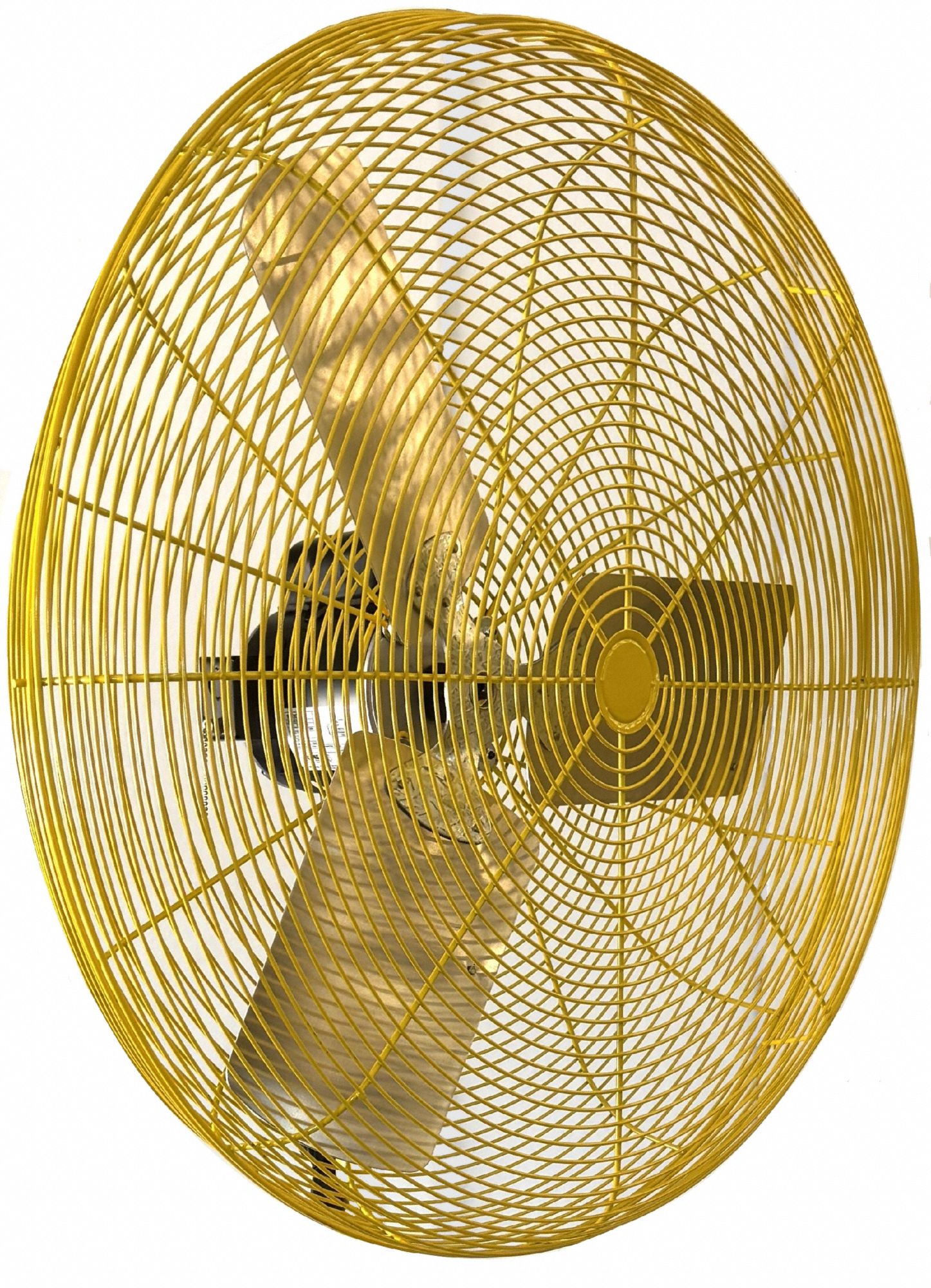 Standard-Duty Industrial Fan: 24 in Blade Dia, 2 Speeds, 6450 cfm, 115V AC, 1/2 hp Motor