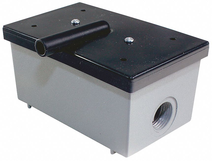 Air Switch, 3 Wire, NO/NC Contacts, Metal