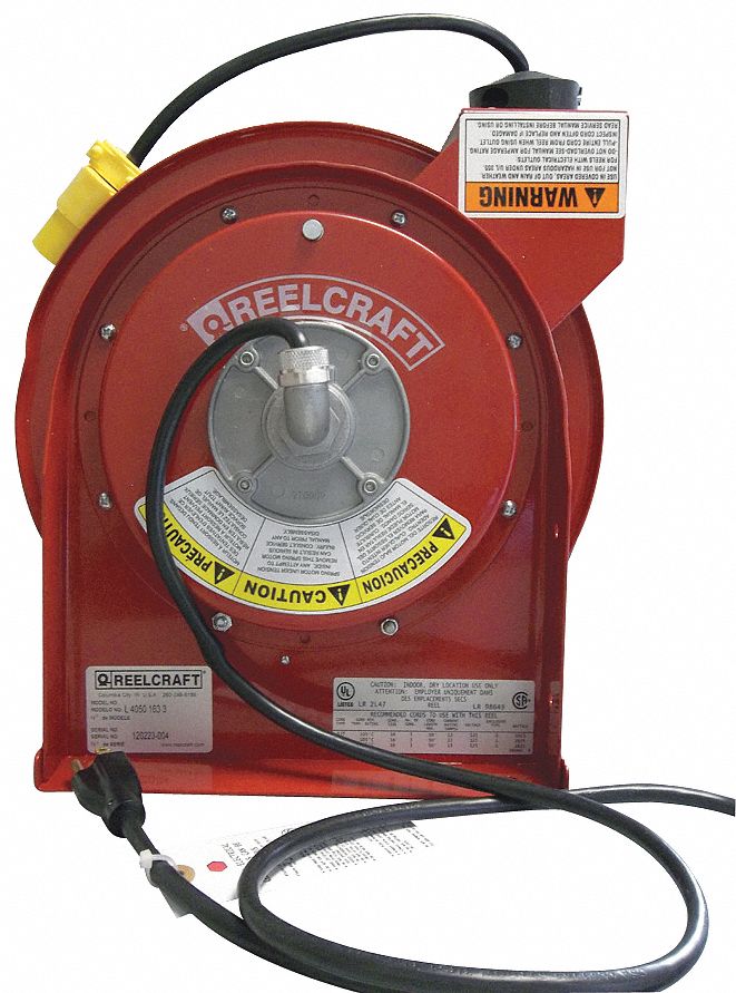 Take Up Reel, 18/3 SJTO, Length 20 ft