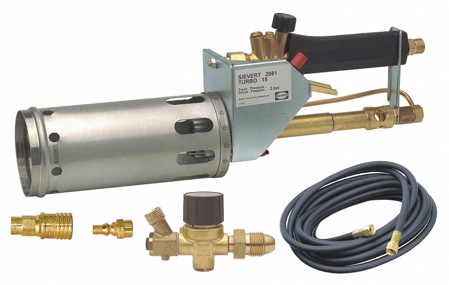 SIEVERT Hot-Air Torch Kit, Propane, Instant On/Off, 3400°F Propane Temp