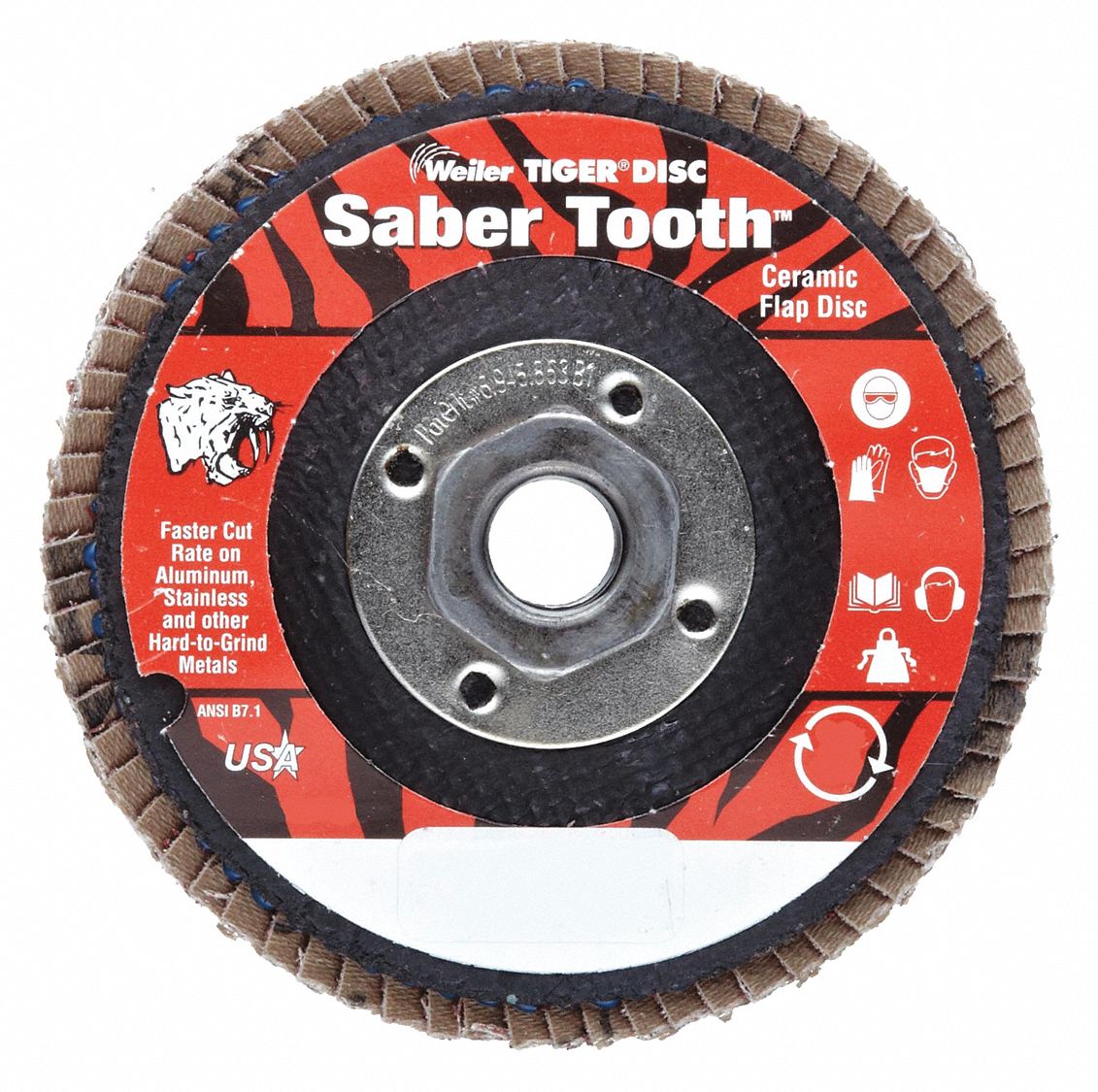 Flap Disc, 40 Grit, 5/8-11 in., Coarse