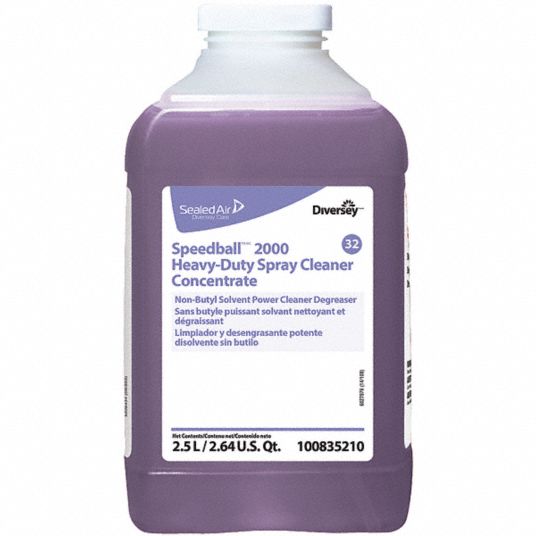 DIVERSEY Cleaner Degreaser For Use With No Series Chemical Dispenser, 2