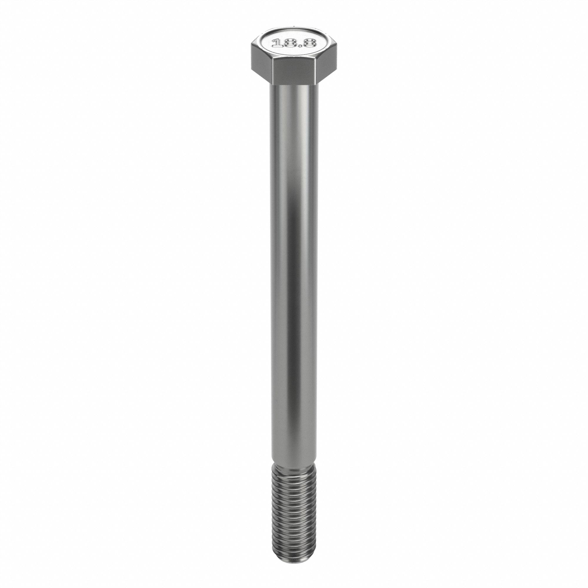 Hex Head Cap Screw: Stainless Steel, A2, NL-19, 1/2"-13, Coarse, 6 in lg, Globally Sourced, Inch