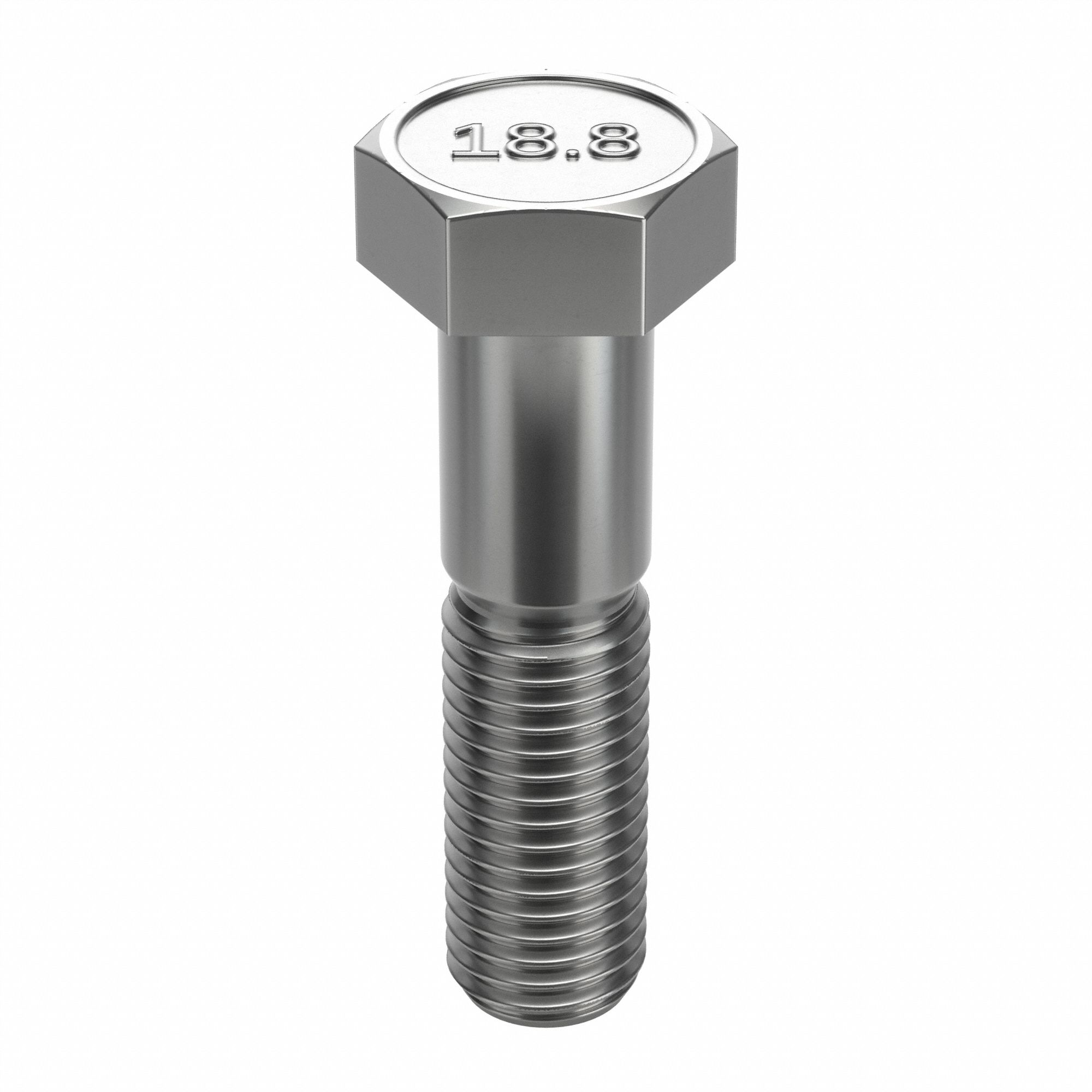 Hex Head Cap Screw: Stainless Steel, A2, NL-19, 3/4"-10, Coarse, 3 1/2 in lg, Globally Sourced, 5 PK