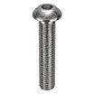 Button Socket Head Cap Screw, Stainless Steel 18-8, Hex Socket, NL-19(R), Metric Coarse image
