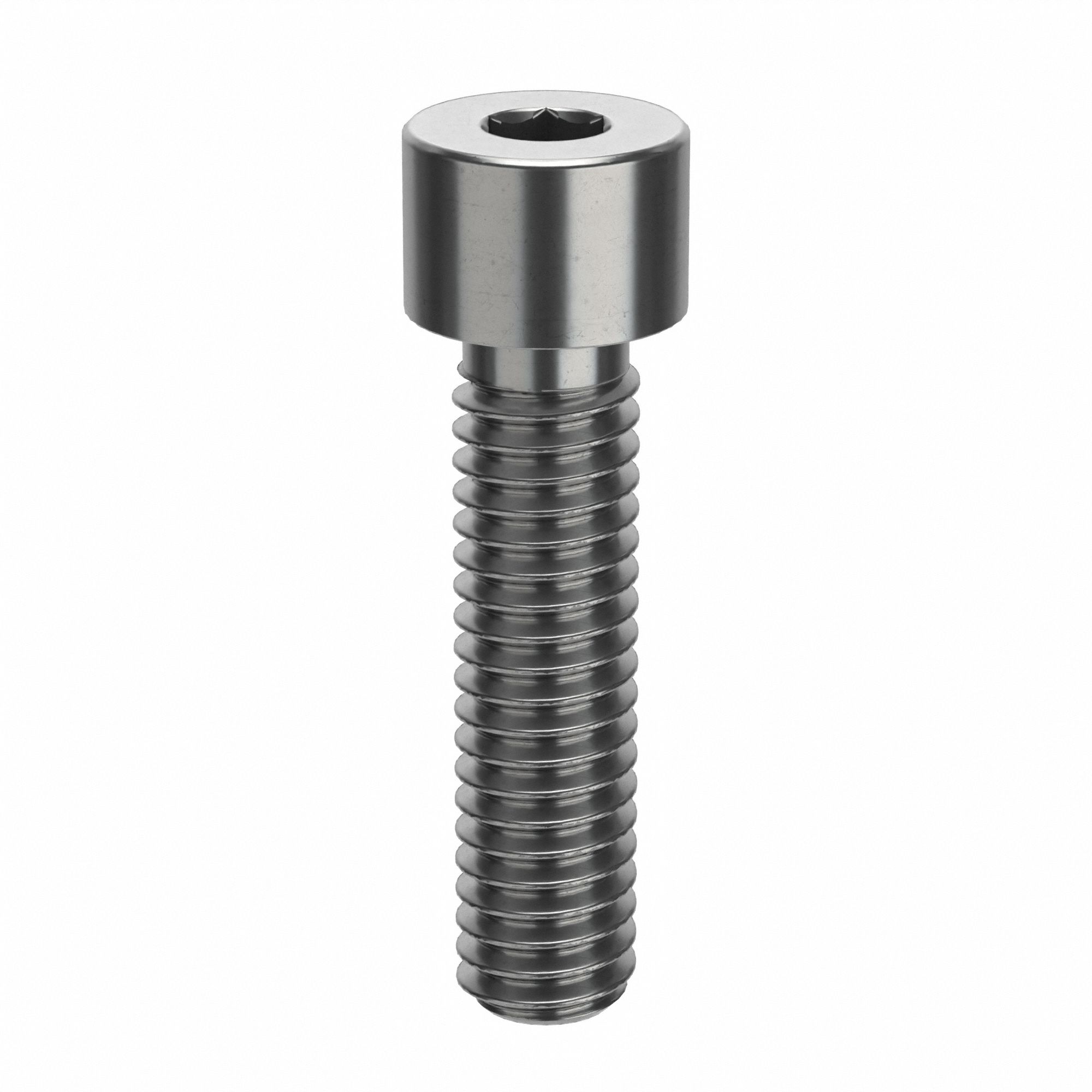 Socket Head Cap Screw: 5/16"-18 Thread Size, 1 1/4 in Lg, Std, NL-19, Stainless Steel, 18-8, 25 PK