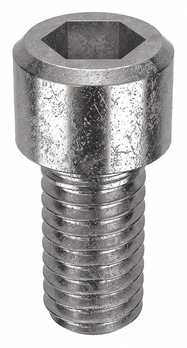 Socket Head Cap Screw: 3/8"-16 Thread Size, 3/4 in Lg, Std, NL-19, Stainless Steel, 18-8, 25 PK