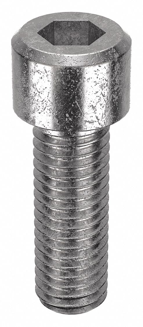 Socket Head Cap Screw: 1/2"-13 Thread Size, 1 1/2 in Lg, Std, NL-19, Stainless Steel, 18-8, 10 PK