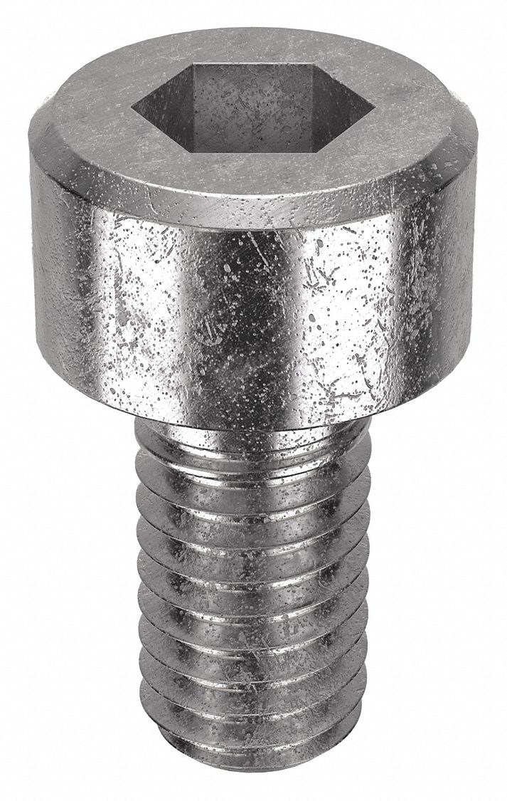 Socket Head Cap Screw: M3x0.50 Thread Size, 6 mm Lg, Std, NL-19, Stainless Steel, 18-8, 100 PK