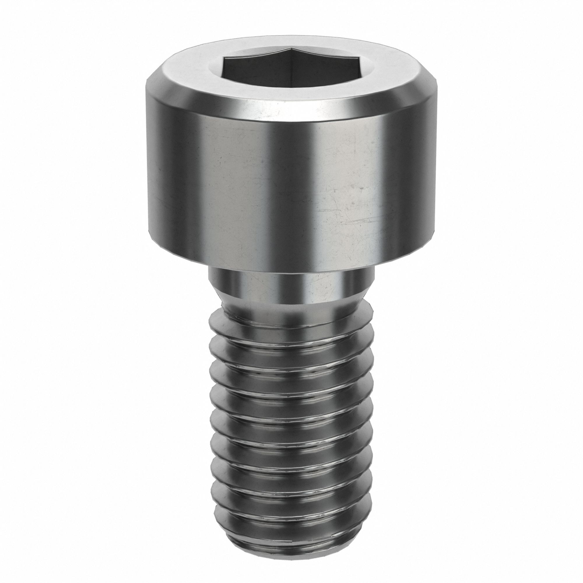 Socket Head Cap Screw: M5x0.80 Thread Size, 10 mm Lg, Std, NL-19, Stainless Steel, 18-8, 100 PK