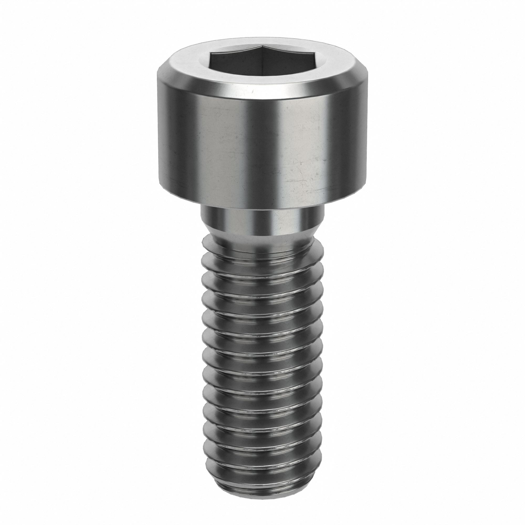 Socket Head Cap Screw: M6x1.00 Thread Size, 16 mm Lg, Std, NL-19, Stainless Steel, 18-8, 25 PK