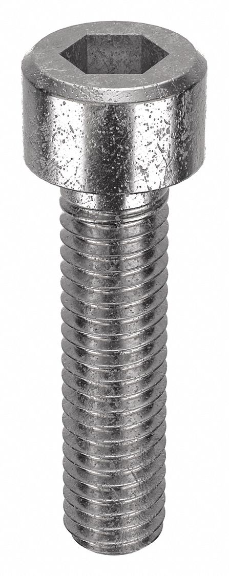 Socket Head Cap Screw: M6x1.00 Thread Size, 25 mm Lg, Std, NL-19, Stainless Steel, 18-8, 50 PK