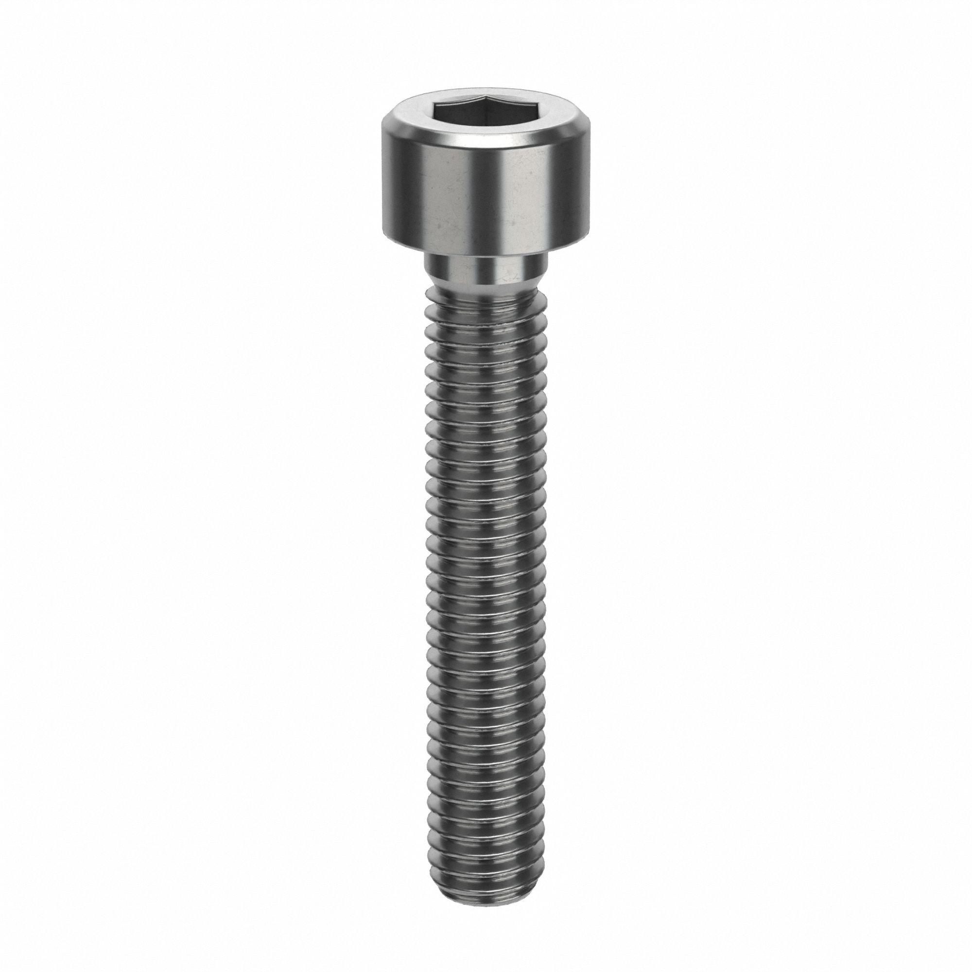Socket Head Cap Screw: M6x1.00 Thread Size, 35 mm Lg, Std, NL-19, Stainless Steel, 18-8, 25 PK