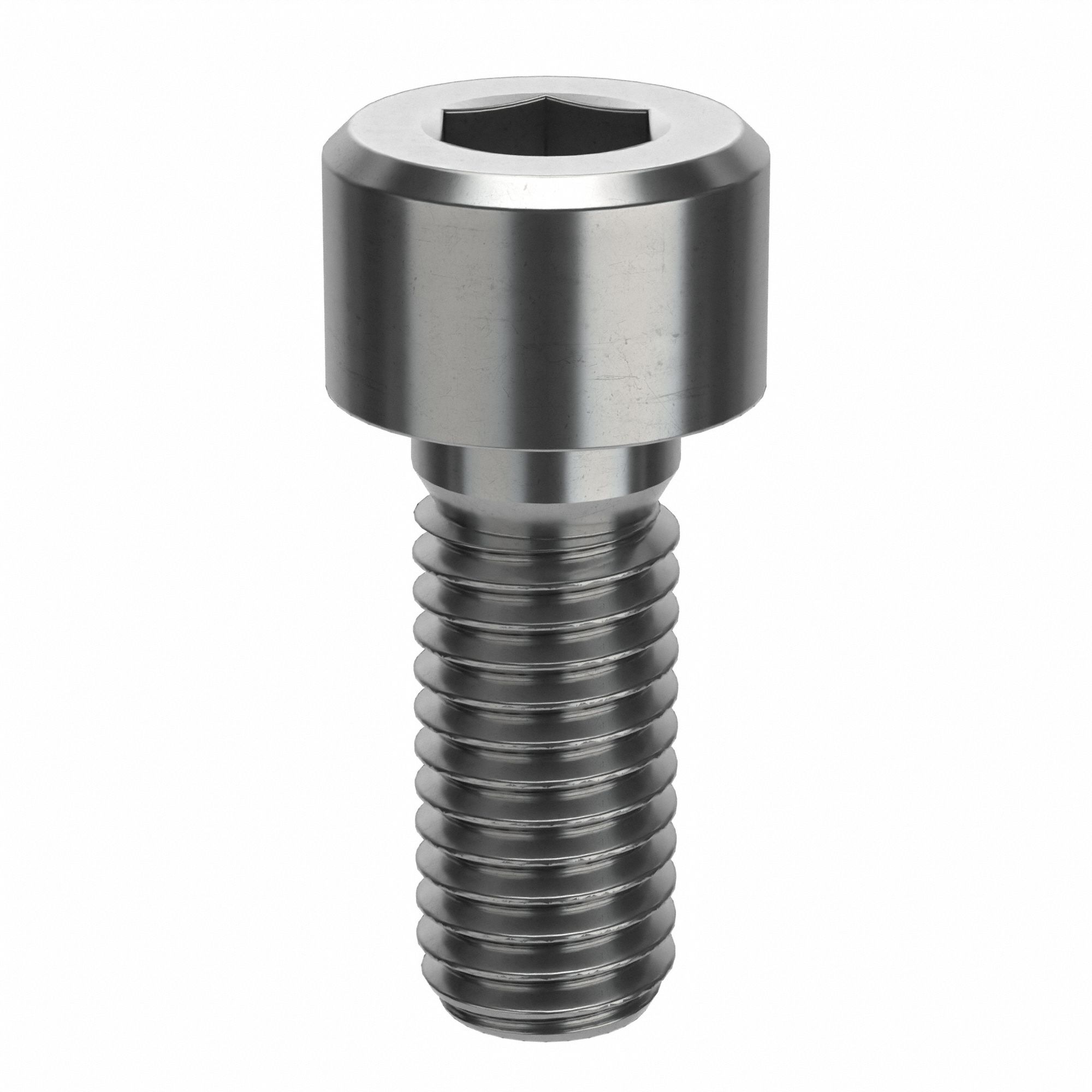 Socket Head Cap Screw: M8x1.25 Thread Size, 20 mm Lg, Std, NL-19, Stainless Steel, 18-8, 50 PK