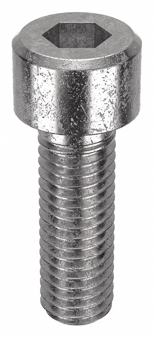 Socket Head Cap Screw: M8x1.25 Thread Size, 25 mm Lg, Std, NL-19, Stainless Steel, 18-8, 25 PK