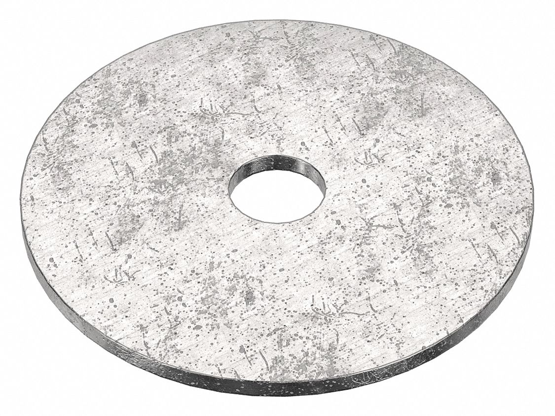 Large O.D. Oversized Washer: 18-8, Advanced Corrosion Resist, Stainless Steel, 18-8, 25 PK