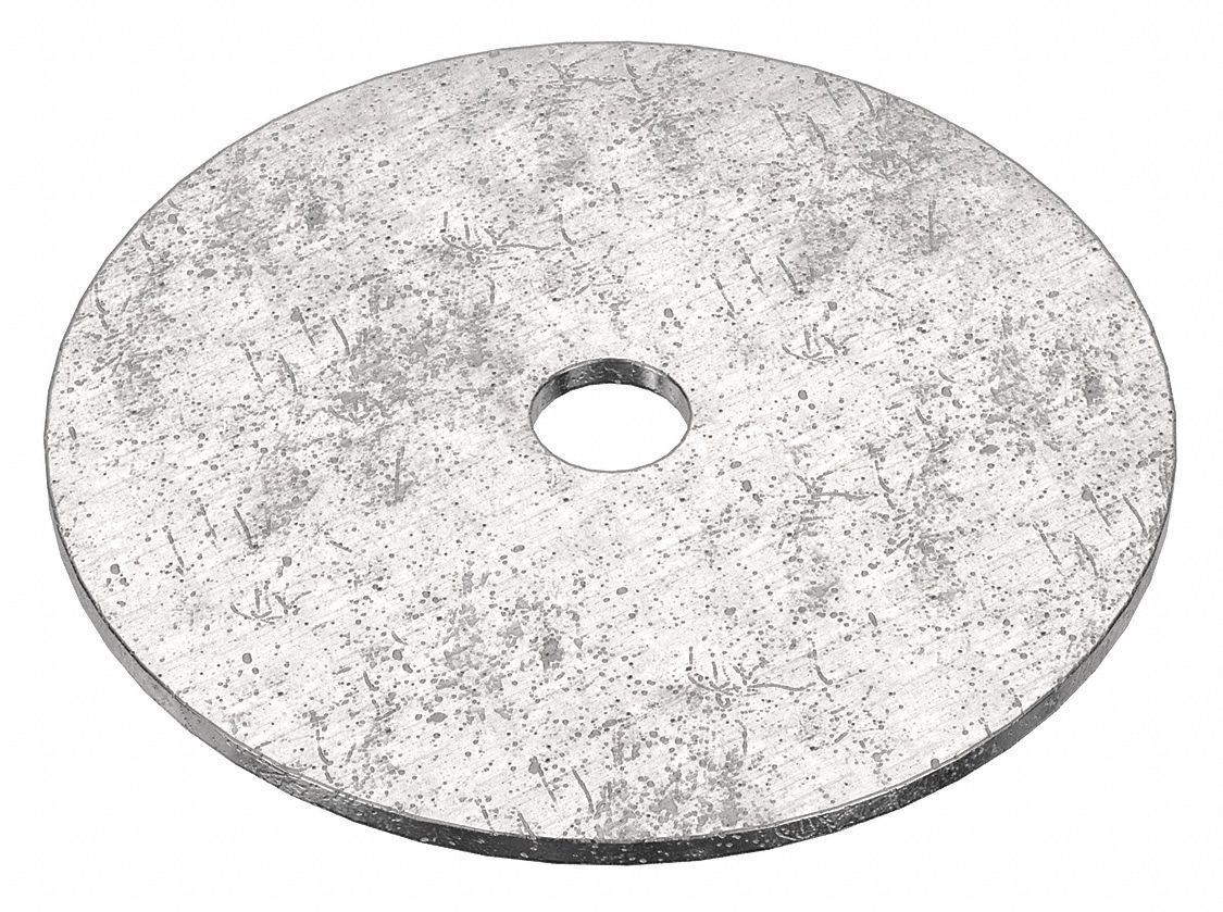 Large O.D. Oversized Washer: 18-8, Advanced Corrosion Resist, Stainless Steel, 18-8, 10 PK