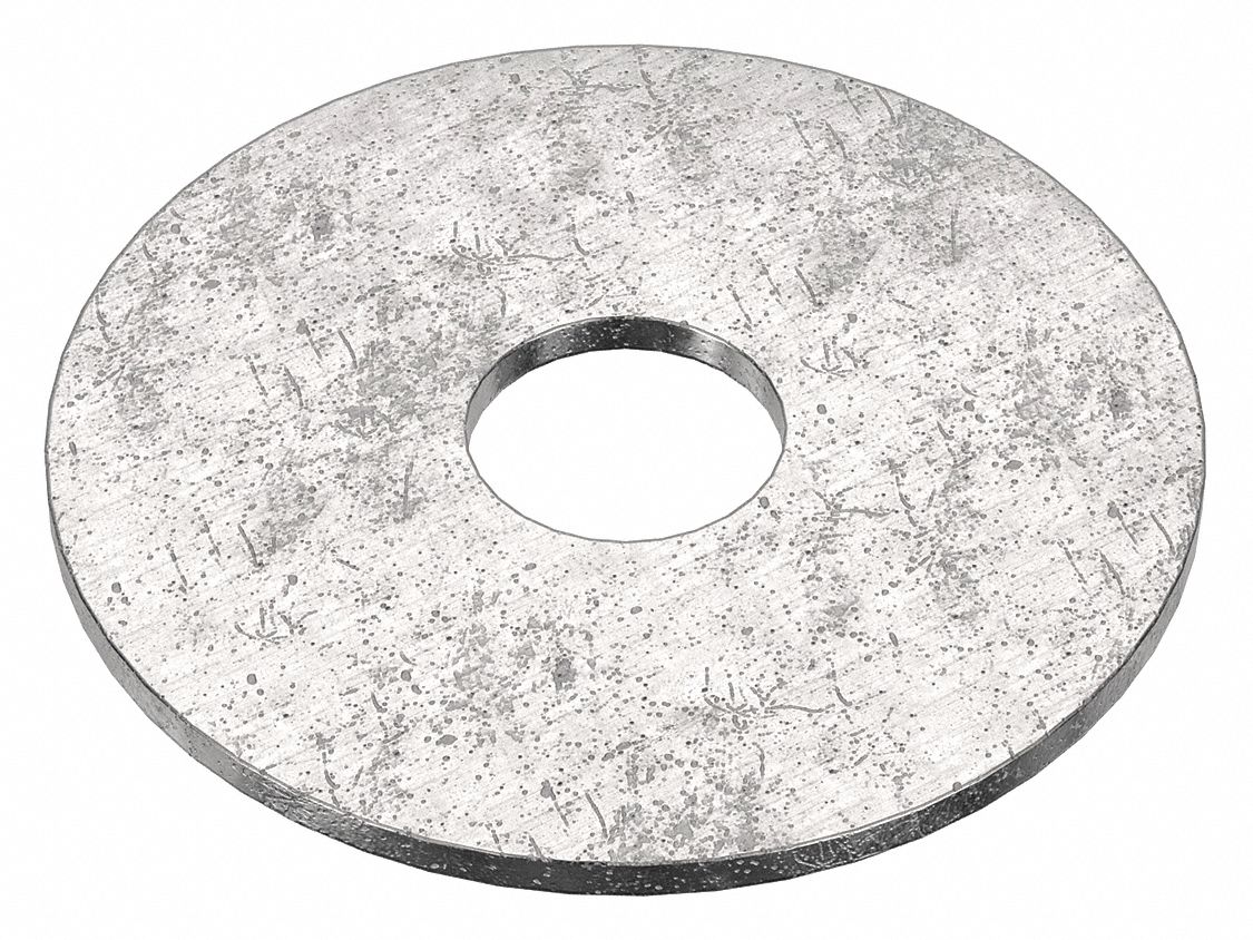 Large O.D. Oversized Washer: 18-8, Advanced Corrosion Resist, Stainless Steel, 18-8, 10 PK