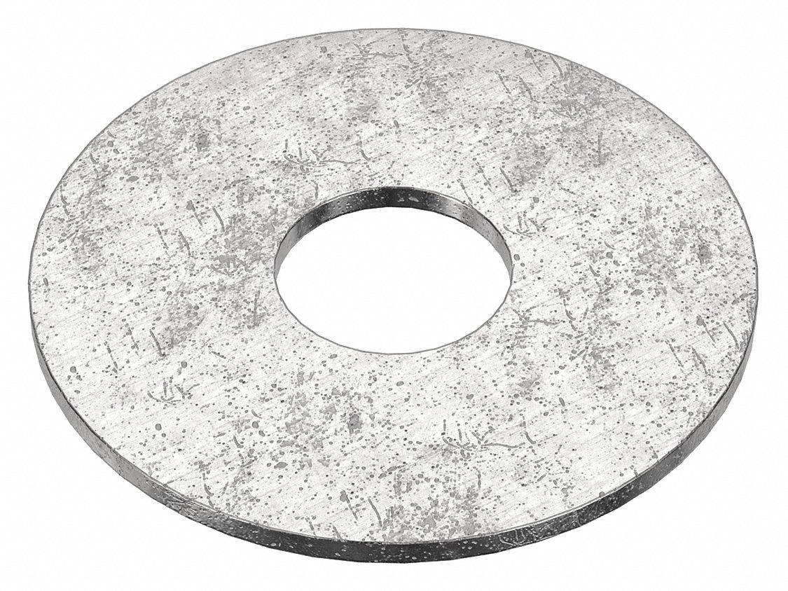 Large O.D. Oversized Washer: 18-8, Advanced Corrosion Resist, Stainless Steel, 18-8, 10 PK