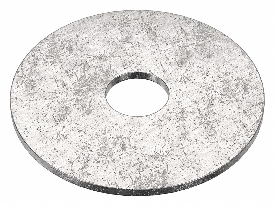 Large O.D. Oversized Washer: 18-8, Advanced Corrosion Resist, Stainless Steel, 18-8, 10 PK