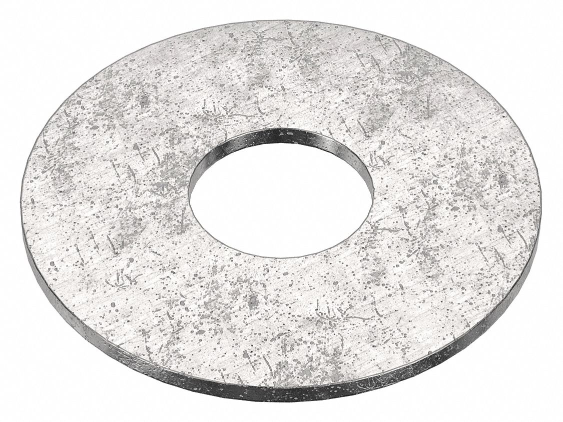 Large O.D. Oversized Washer: 18-8, Advanced Corrosion Resist, Stainless Steel, 18-8, 10 PK