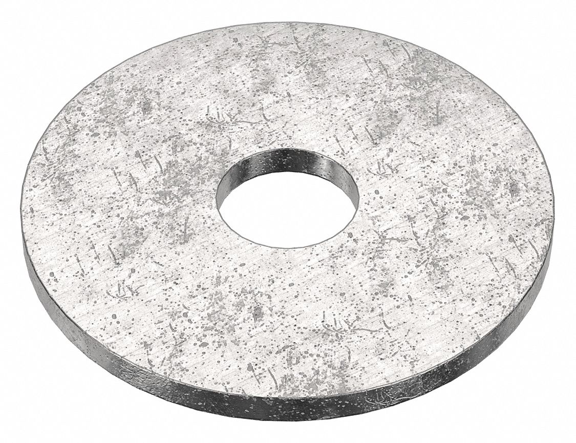 Flat Washer: 18-8, Advanced Corrosion Resist, Stainless Steel, 1/2 in Screw Sz, 0.531 in In Dia