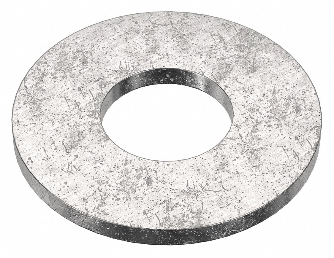 Flat Washer: 18-8, Advanced Corrosion Resist, Stainless Steel, 5/16 in Screw Sz, 18-8, 50 PK